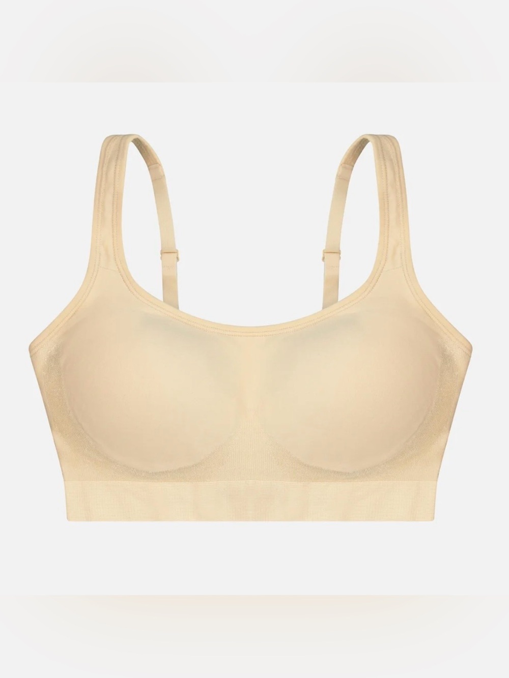 UNDEROUTFIT | 459 The Comfort Shaping Bra With Adjustable Straps Sand NWT Sz XL